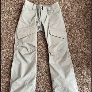 Light grey Burton Dry ride snow pants - XS